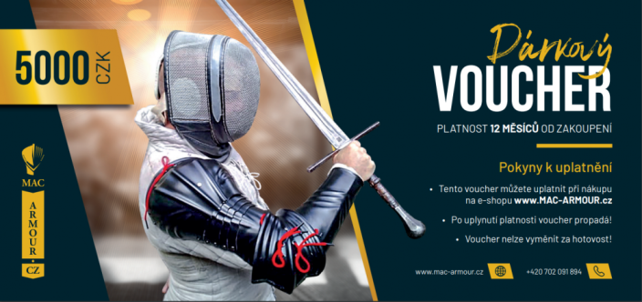 Dárkový voucher 5000 Kč